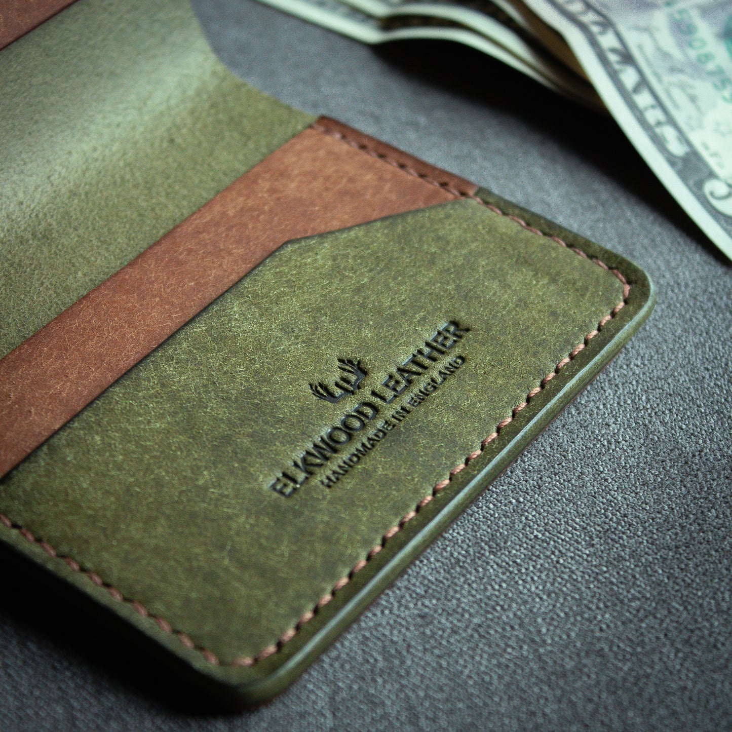 The Elder - Leather Bi-fold Cash Wallet