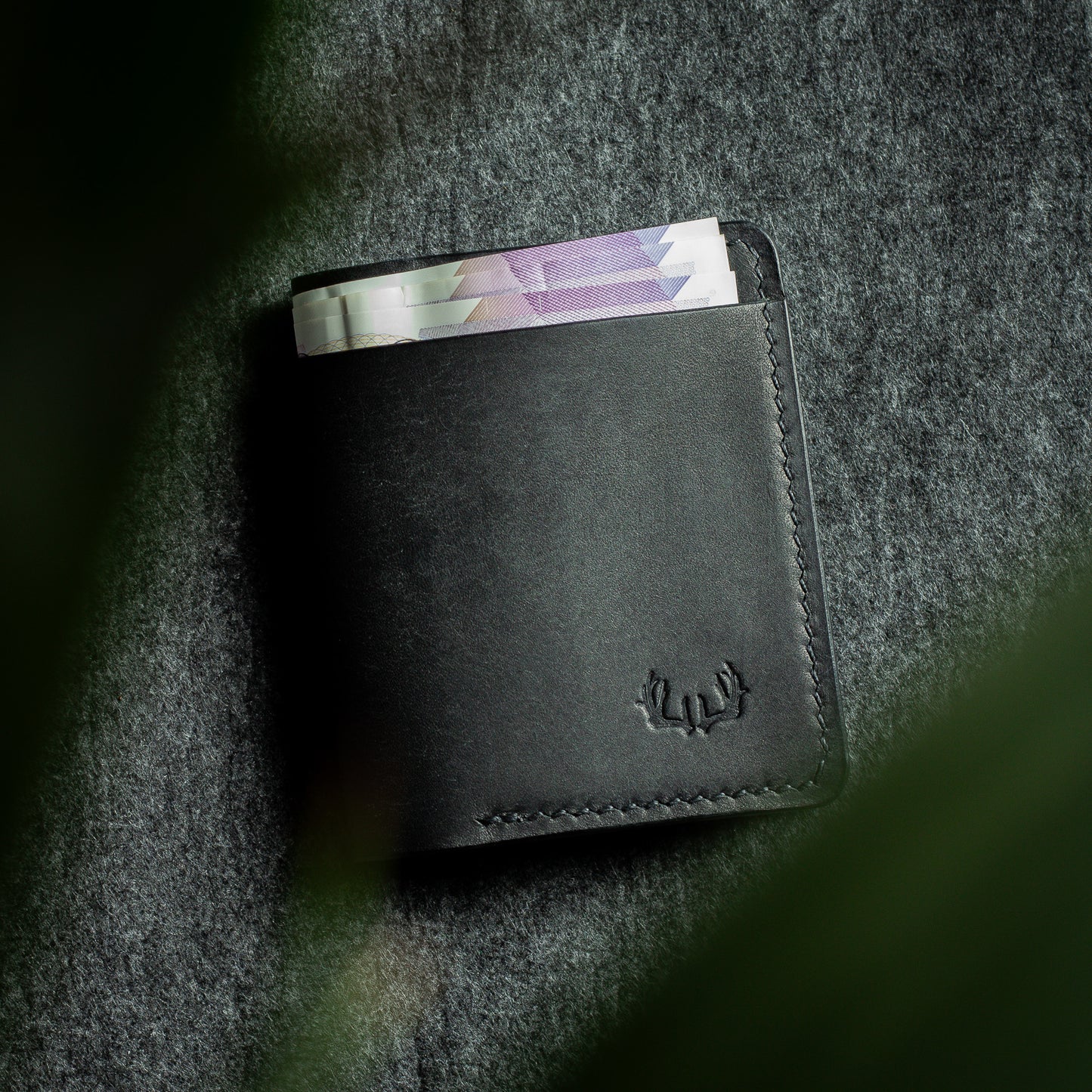 The Elder - Leather Bi-fold Cash Wallet