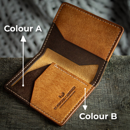 Elkwood Leather - The Cedar bifold wallet colour variant options