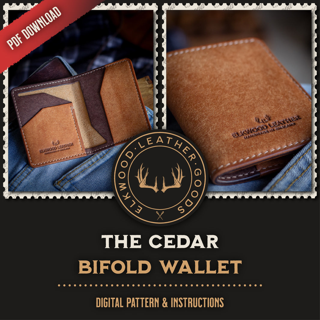 Make Your Own Leather Wallet | Downloadable PDF Templates / Patterns ...