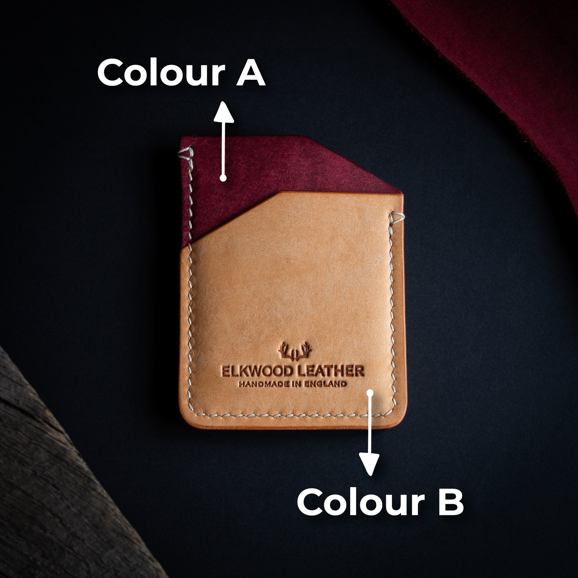 Elkwood Leather - The Maple colour variant options - Mosto & Bone 